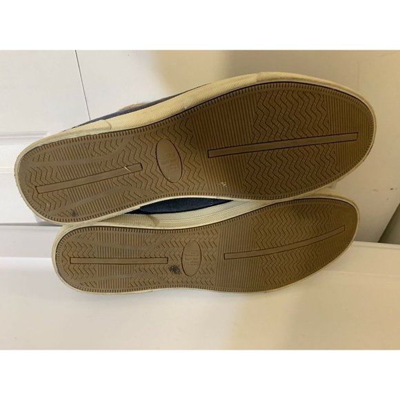 G H Bass Olsen Penny Loafer Shoe Men’s Sz‎ 10 1/2 M Blue Tan Slip On - Picture 10 of 10